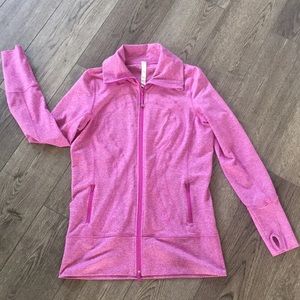 lululemon athletica In Stride Jacket Size 10 pink